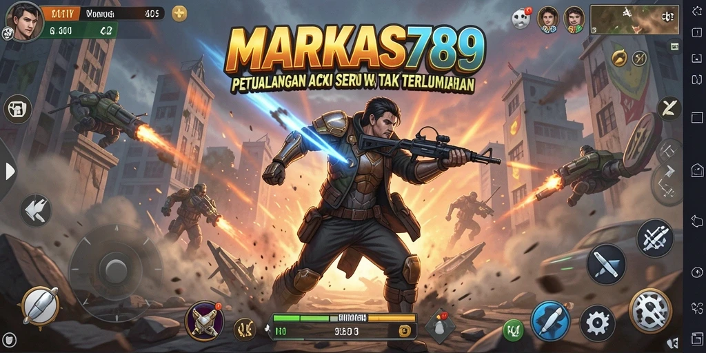 Gameplay Action seru di MARKAS789 yang mendebarkan.